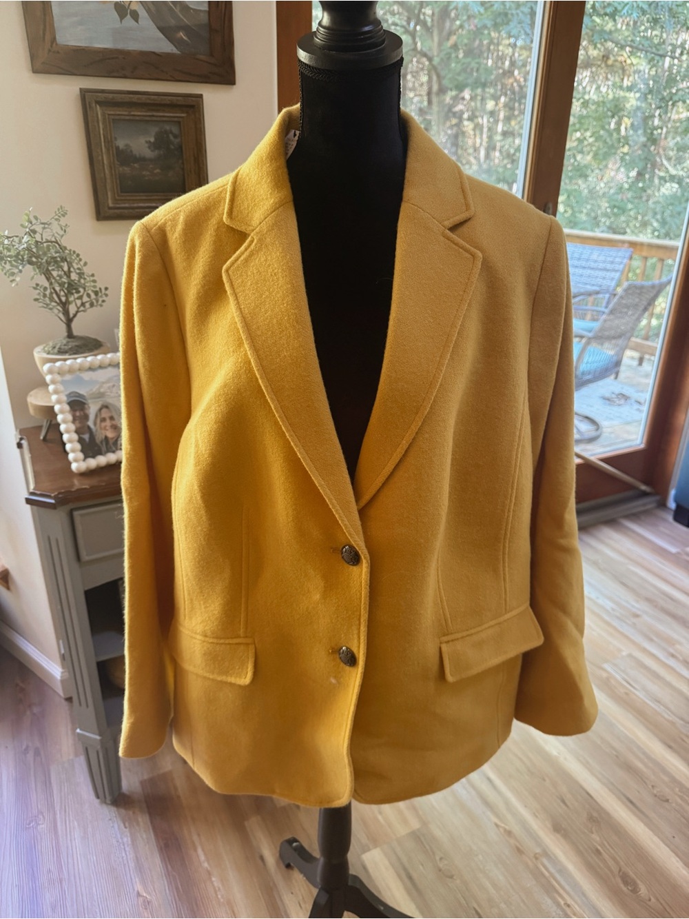 Talbots wool blend blazer. NWT